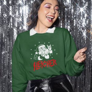 Foute Kersttrui Groen Sleigher Dames