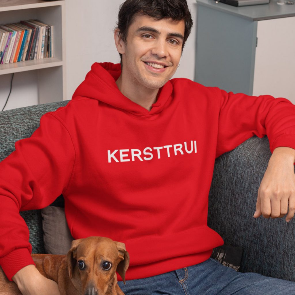 Rode Kerst Hoodie Kersttrui