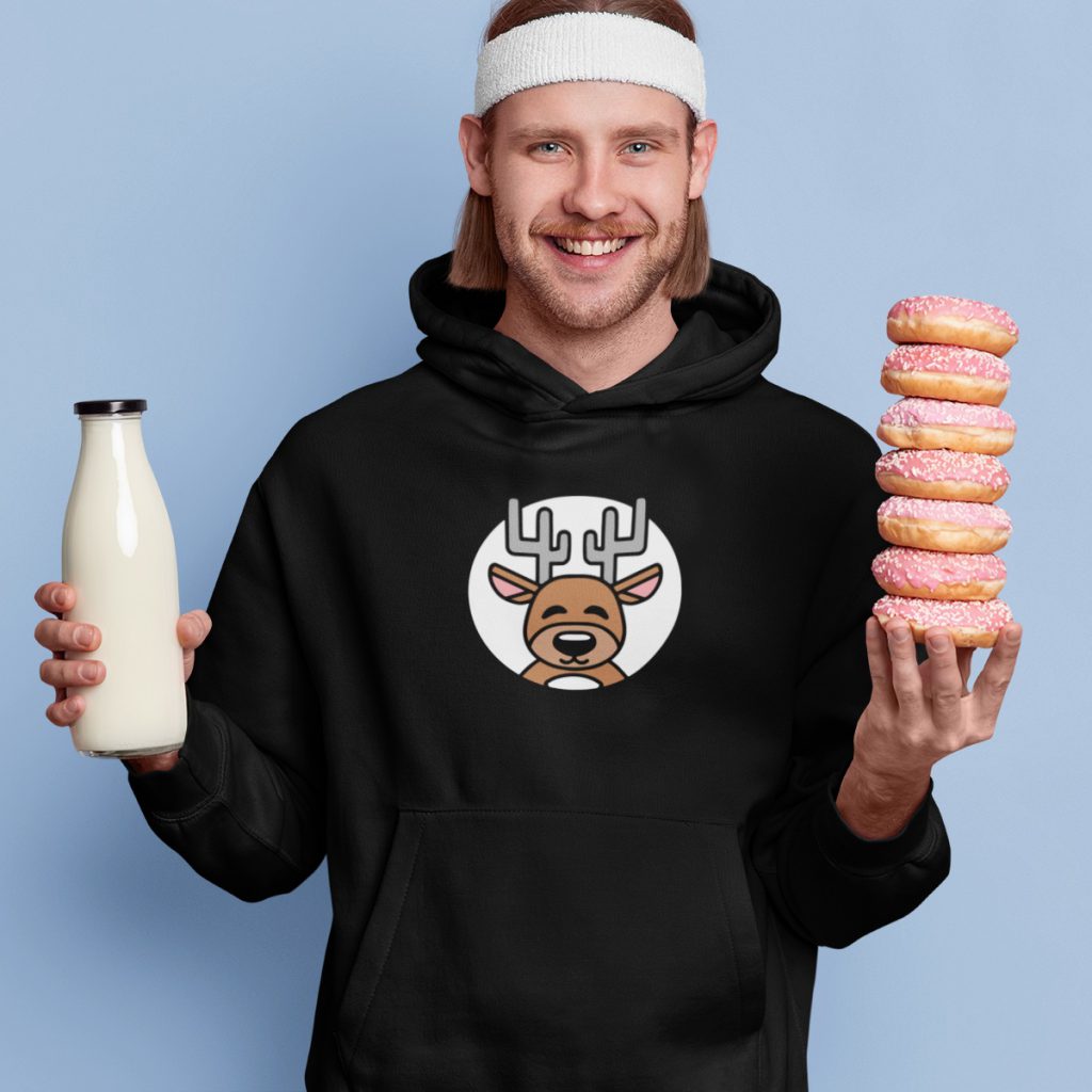 Kersttruien met rendier