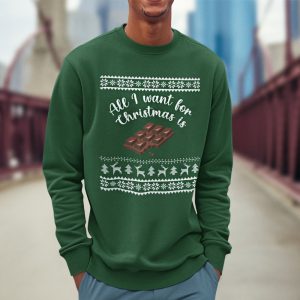 foute kersttrui groen