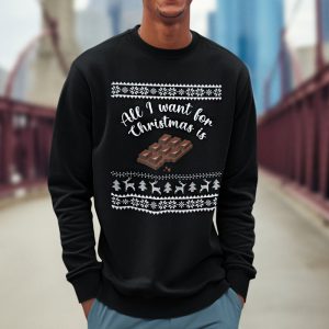 foute kersttrui zwart