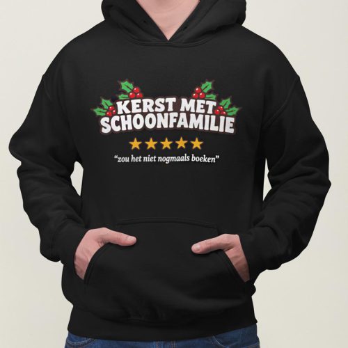 Foute Kerst Hoodie Zwart Kerst Met Schoonfamilie Review